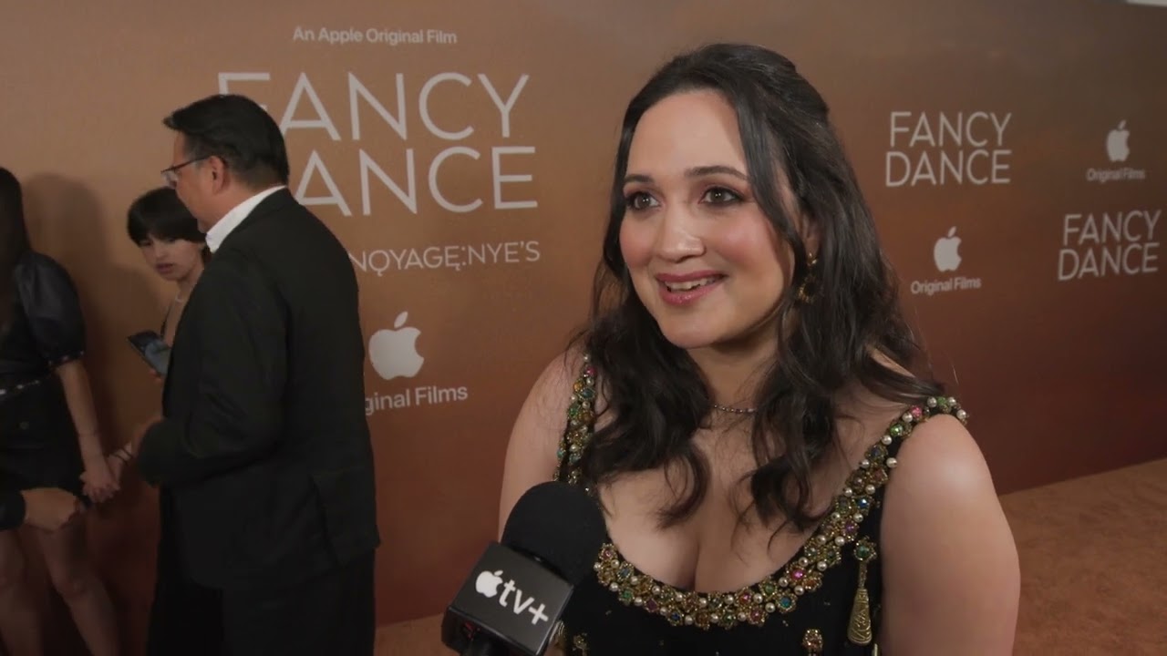 FANCY DANCE: Lily Gladstone NY premiere arrivals soundbites | ScreenSlam