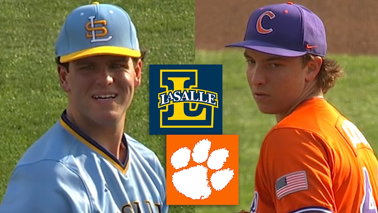 La Salle vs #14 Clemson Men's College Baseball Highlights Full Game 2026