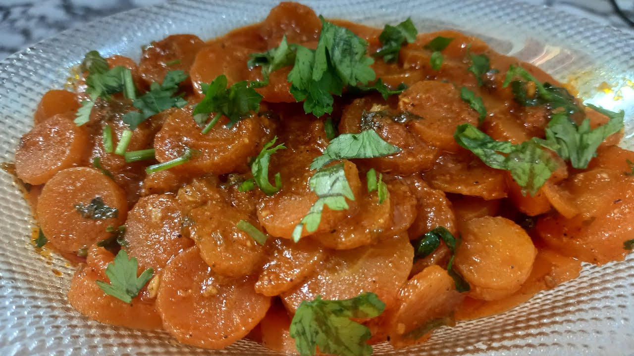 زرودية مشرملة (جزر بالطريقة الجزائرية)🥕🥘👌🇩🇿