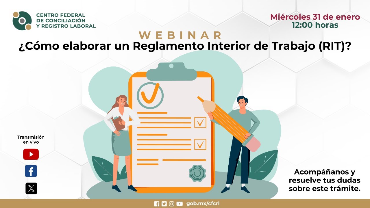 ¿Cómo elaborar un Reglamento Interior de Trabajo?