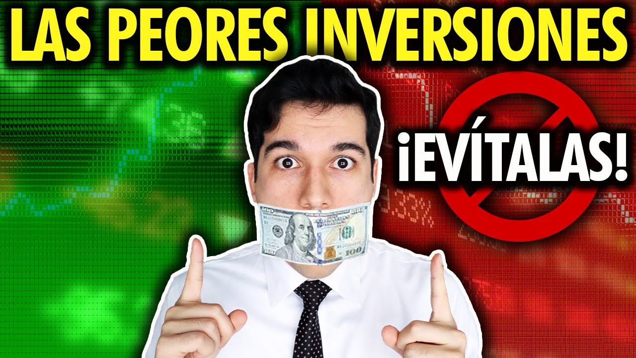 ¡NUNCA inviertas en ESTO! Las PEORES INVERSIONES que puedes hacer