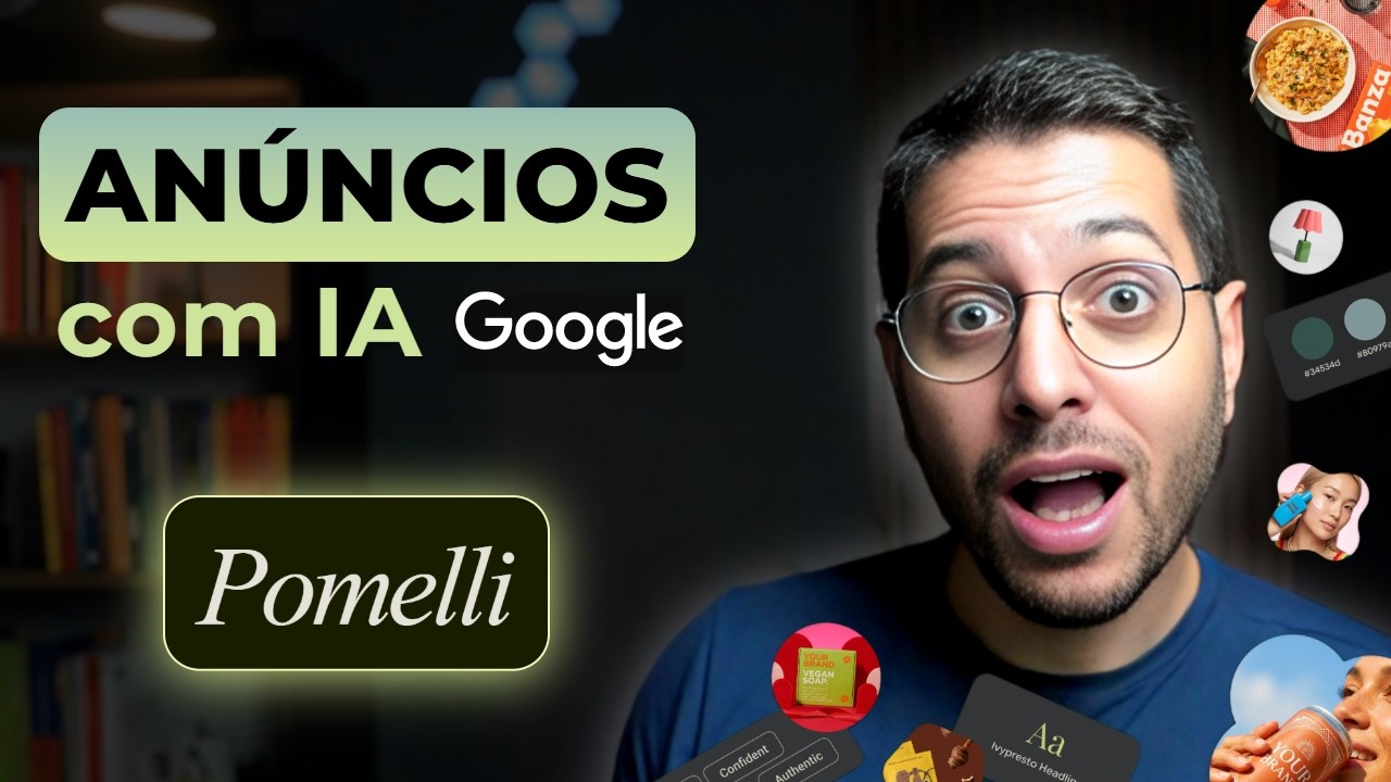 A nova IA do Google cria an&uacute;ncios em minutos (Pomelli)