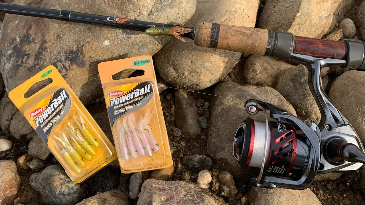 Powerbait Atomic Tube Trout Fishing