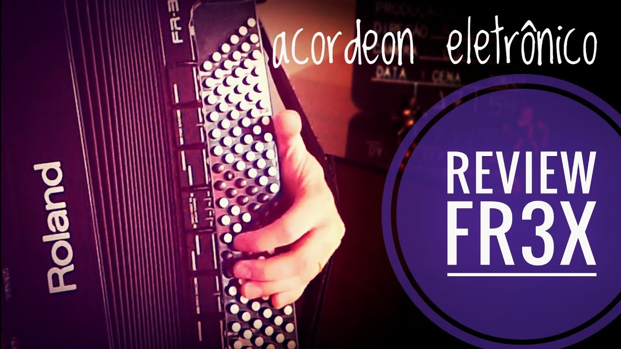 Roland FR 3X -  REVIEW - PRÓS CONTRAS (minha opinião sobre acordeon eletronico)