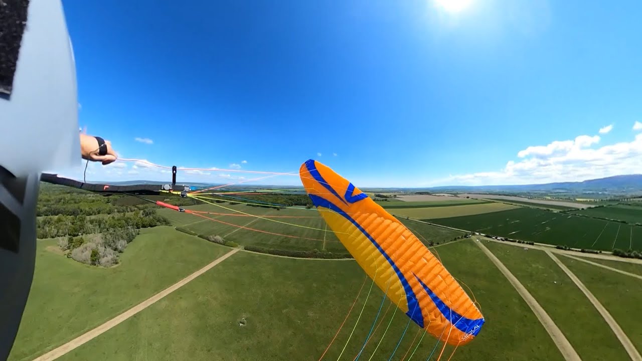 Some fun with the new skywalk Mescal 6 in sport mode :-).