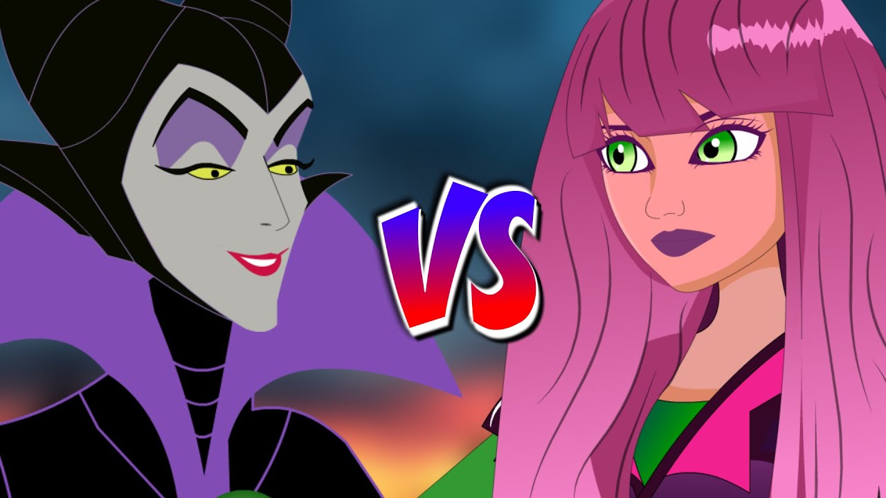 Mal vs Malefica - BATALLAS DE RAP ANIMADAS