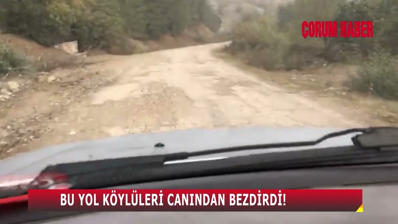 BU YOL KÖYLÜLERİ CANINDAN BEZDİRDİ!