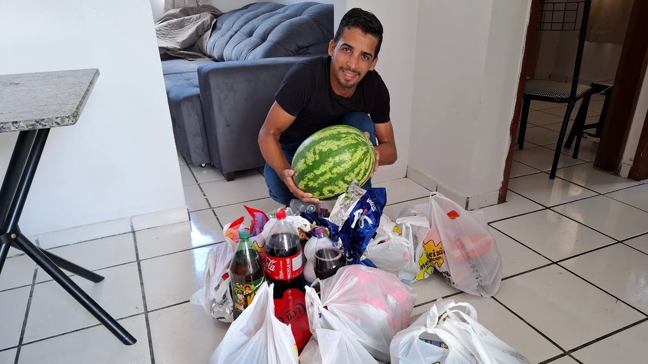 MINHAS COMPRAS DO MÊS// MORANDO SOZINHO