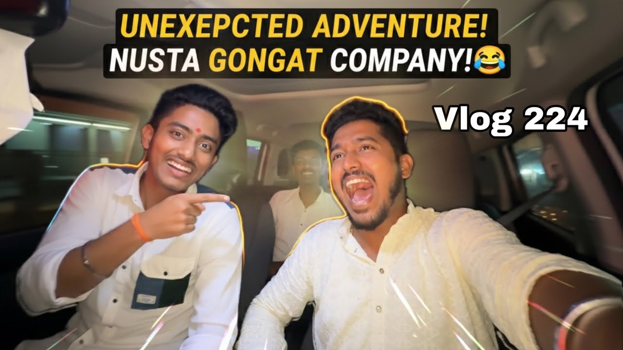 224th Vlog😻 Purn Ratr Mumbai Darshan सकाळी ५ ला घरचा प्रवास 🤩Dakshat Shingole Vlogs