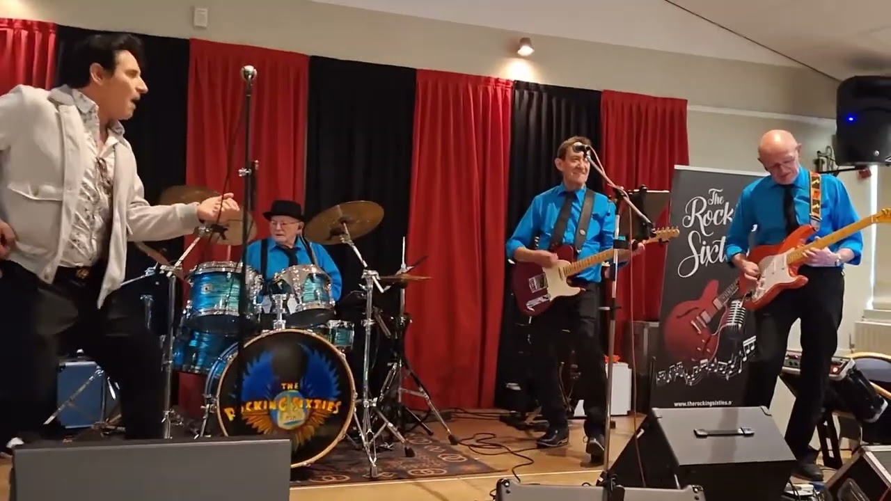 Peter Ryan sings: LITTLE SISTER with THE ROCKING SIXTIES band