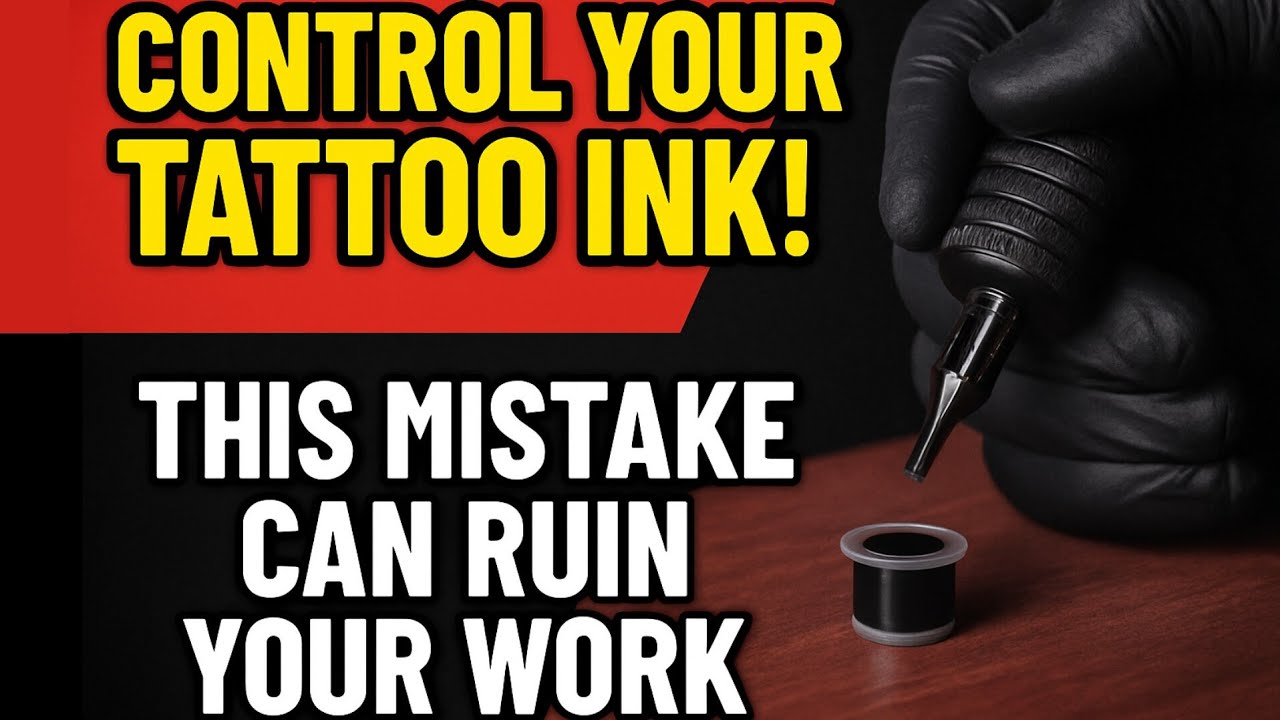 4 Pro Tips to Control Tattoo Ink Like a Master | Clean Lines Every Time 