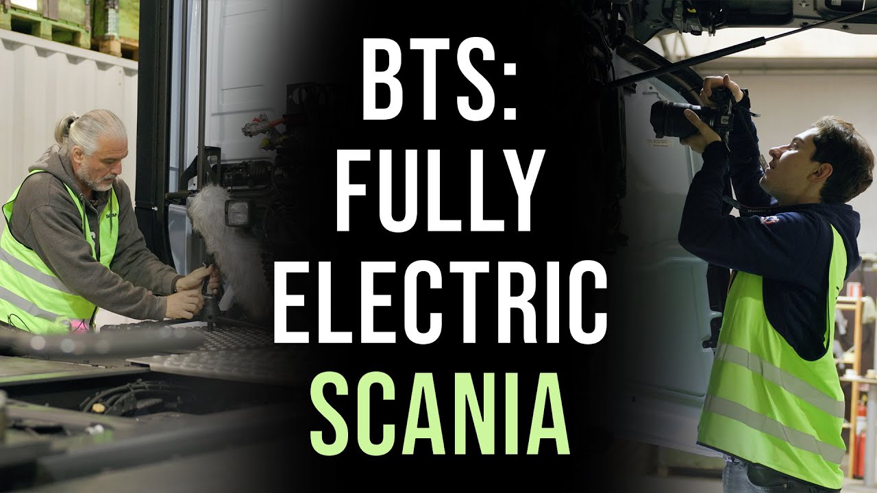 SCS On The Road - Behind The Scenes: Fully Electric Scania