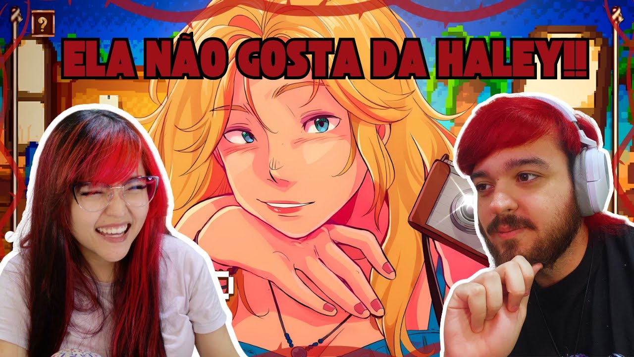 ELA É VICIADA NO JOGO! Chrono & Everin - BRISA DE VERÃO | Haley (Stardew Valley)‬‬‬ - MAXIMUS REACT!