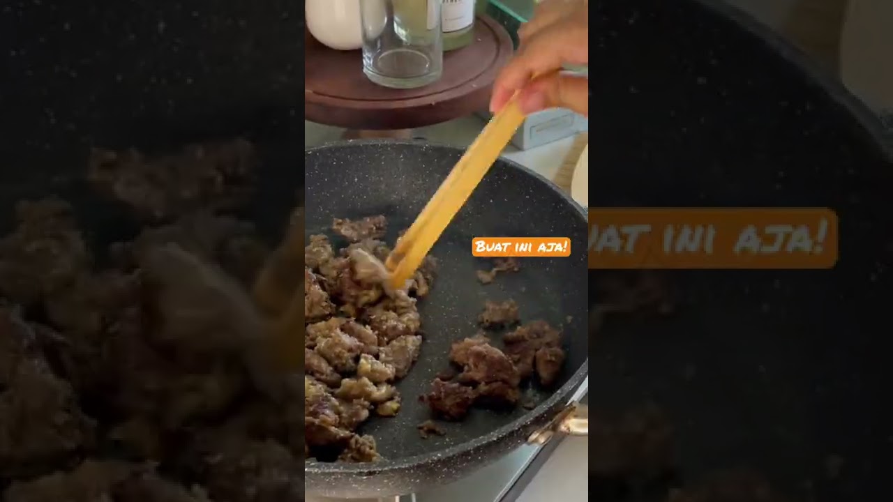 Solusi nih buat yang punya stok daging pasca lebaran tapi bingung mau diapain 🤌🏻