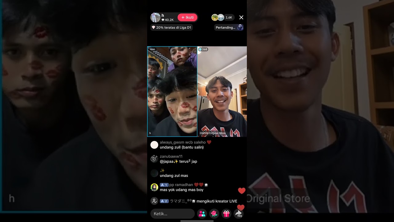 Mentahan live mas yoyok dan asr