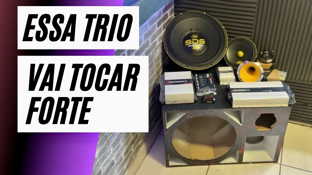 ESSA TRIO VEM PRA TOCAR FORTE - EROS SDS 3k3 + EAP + FULL TARAMPS 