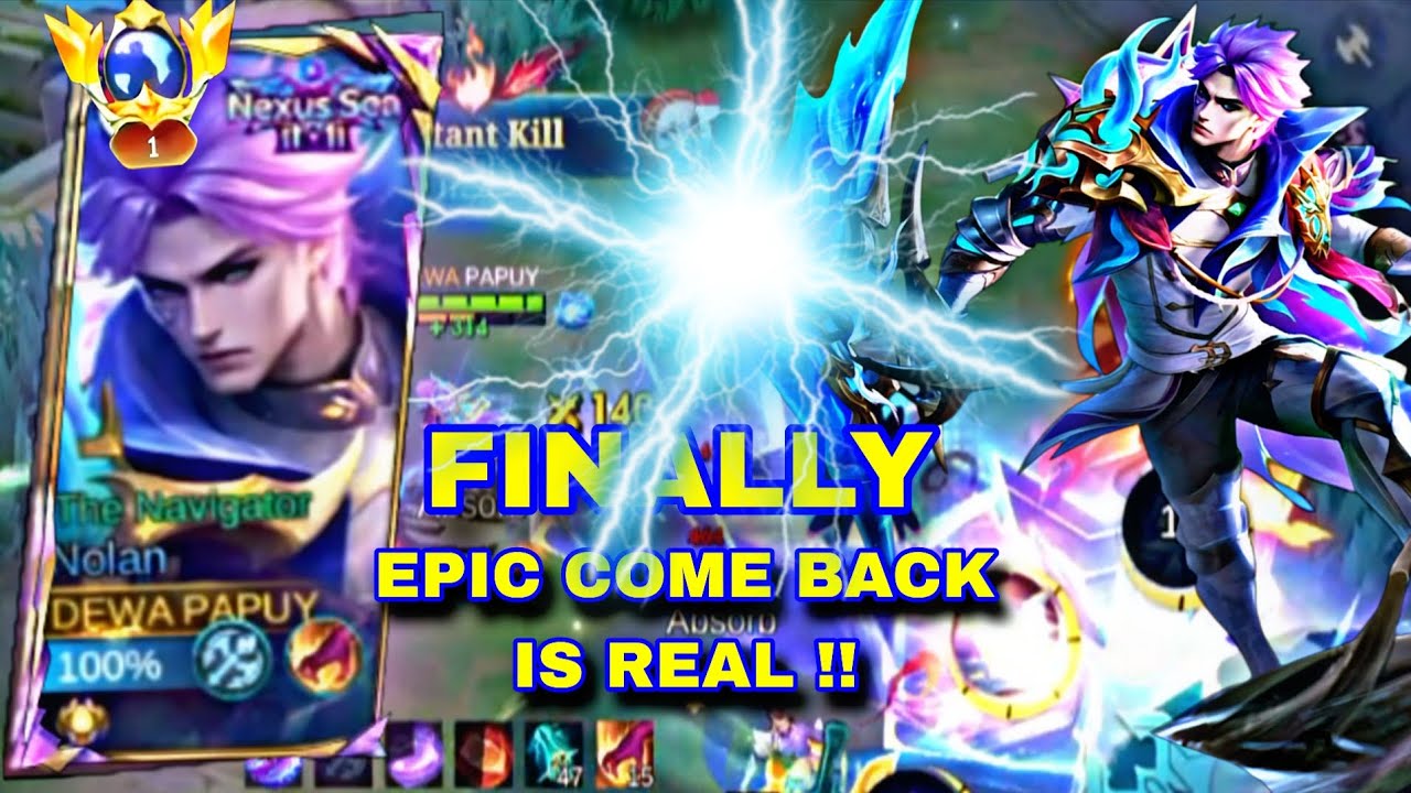 JUNGLER ANOMALI X NOLAN !! GILAAA DAMAGE GA MASUK AKAL !!