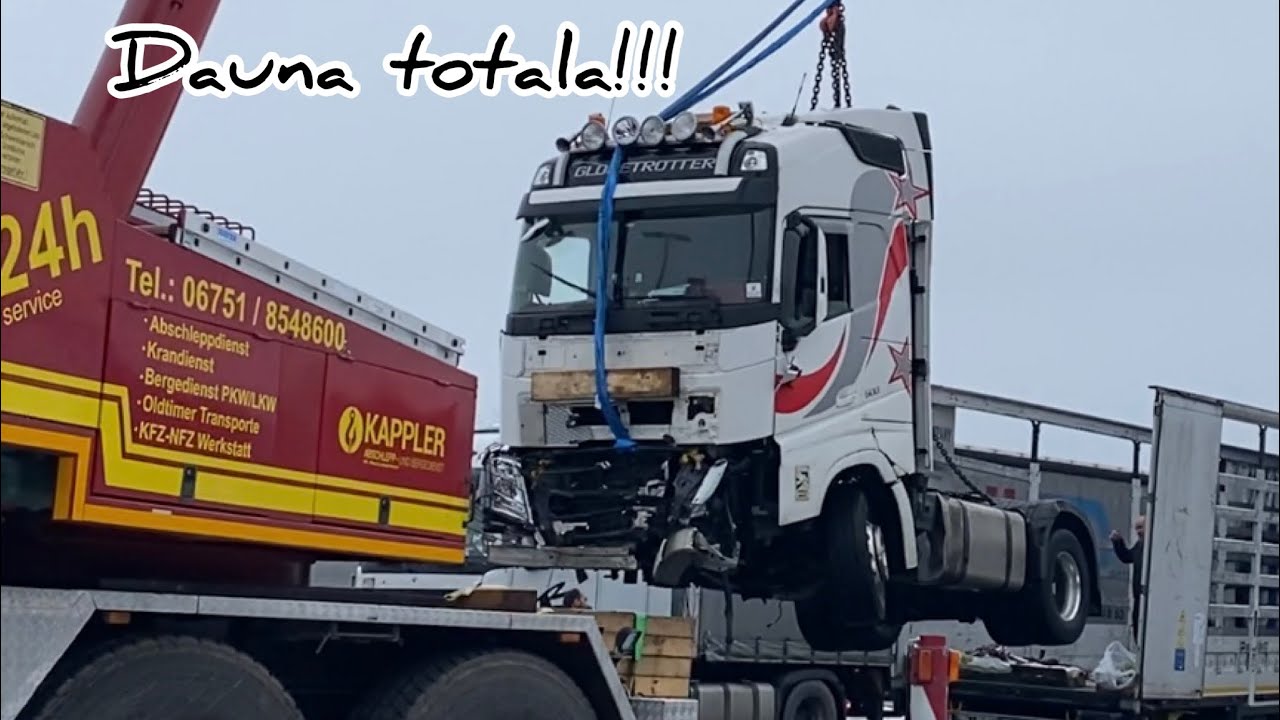 Intervenție specială !!!🆘🙉Daună totala A61Germania.