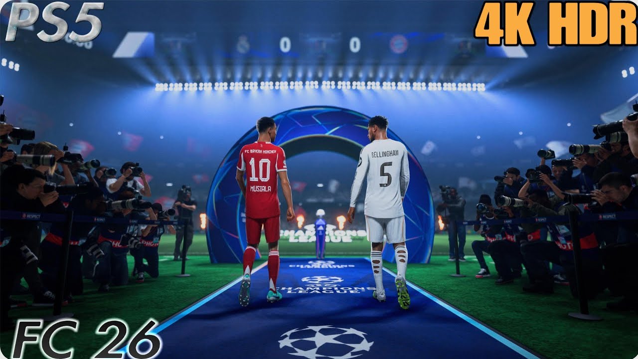 REAL MADRID x BAYERN DE MUNIQUE 🔥 PS5 4K HDR