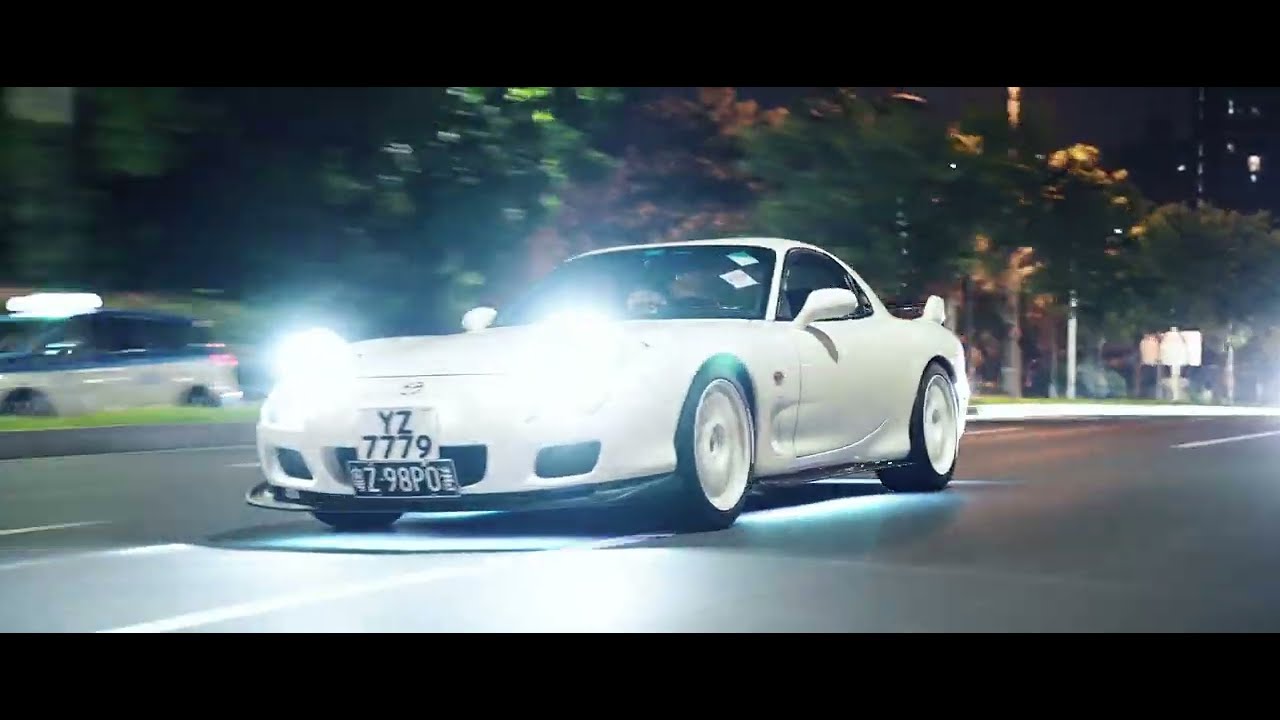 4K【Prostr11t】ShenZhen NightRun -  Mazda RX-7
