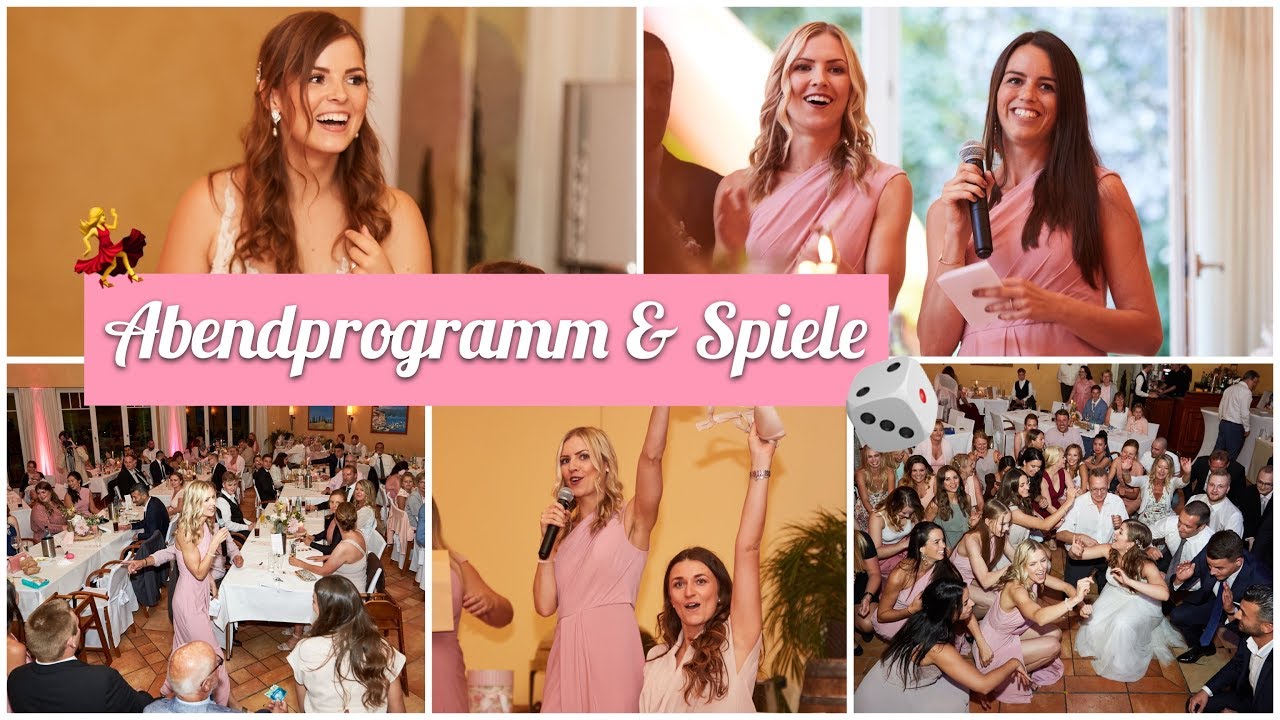 Abendprogramm & Spiele bei unserer Hochzeit I Janice Life