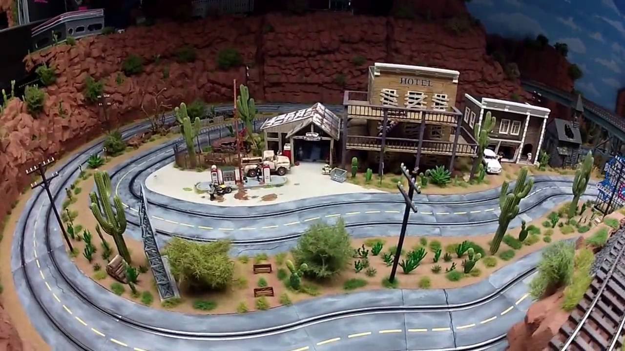 Slottrack 1:32 Blade Rock County Carrera Slotcar Slot Car Track Railroad Gauge