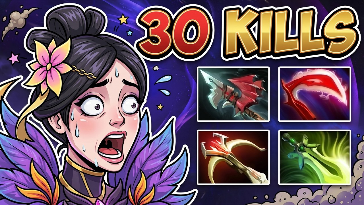 31 Kills TA !! Templar Assassin Dota 2 Mid Lane New Meta Guide Carry Gameplay Item Build 7.41