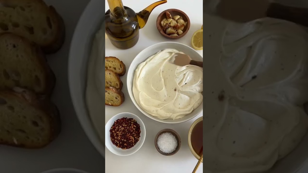 10 MINUTES is all you need to make this whipped feta dip of your dreams! #shorts