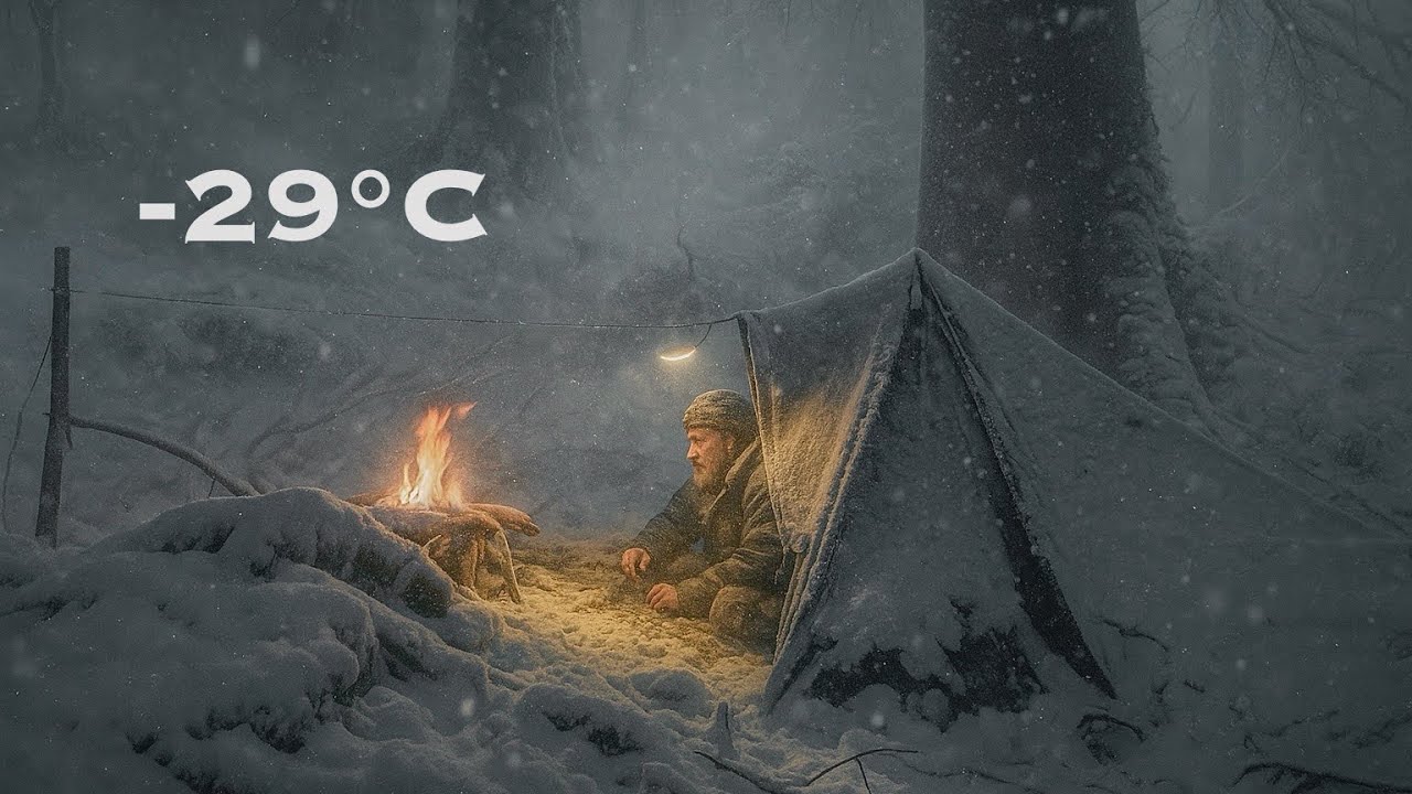 Can I Survive Alone in a &ndash;29&deg;C Blizzard for 3 Days ?