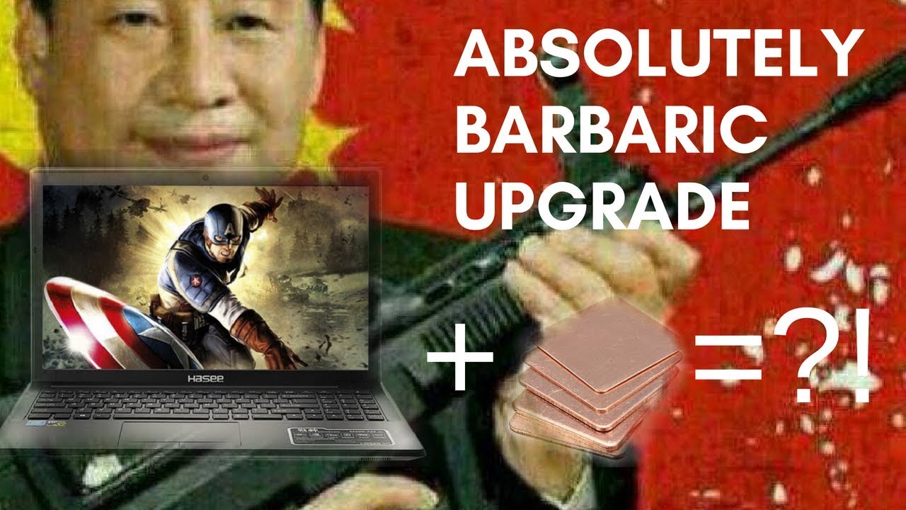 $700 Chinese Hasee Gaming Laptop - A $6 Frosty Upgrade