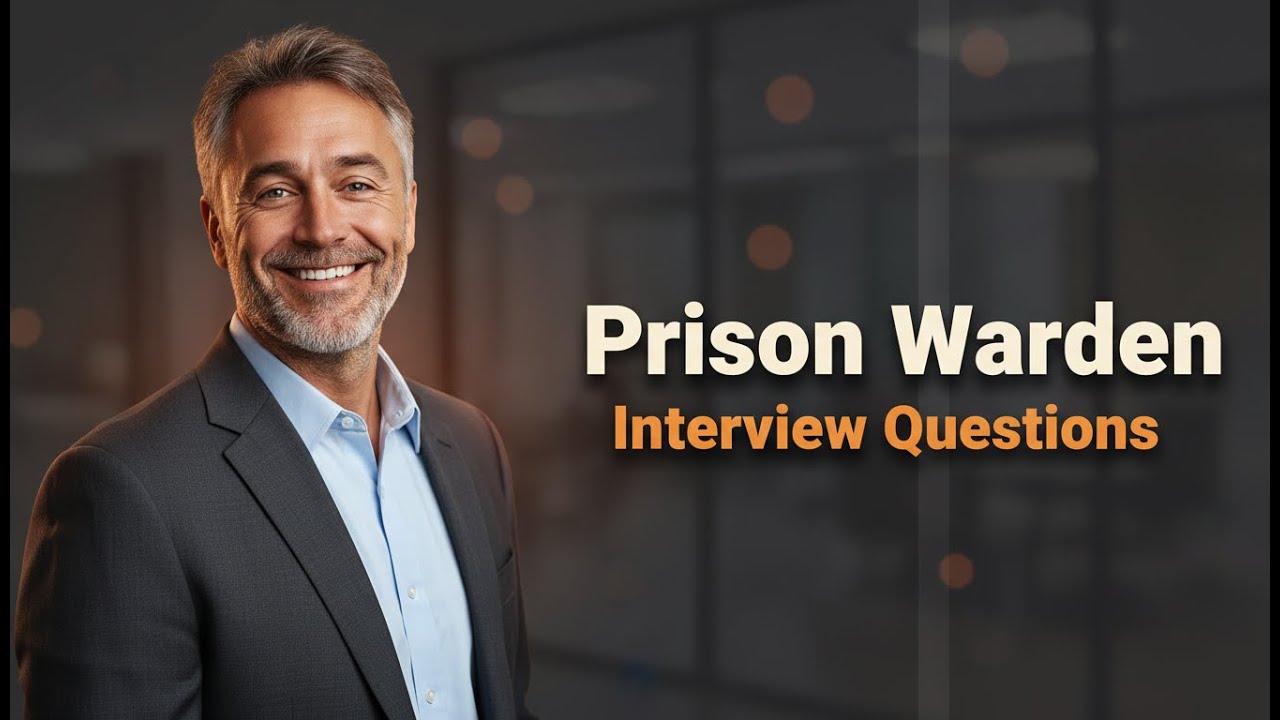 Ace Your Prison Warden Interview | 5 Questions & Proven Answers
