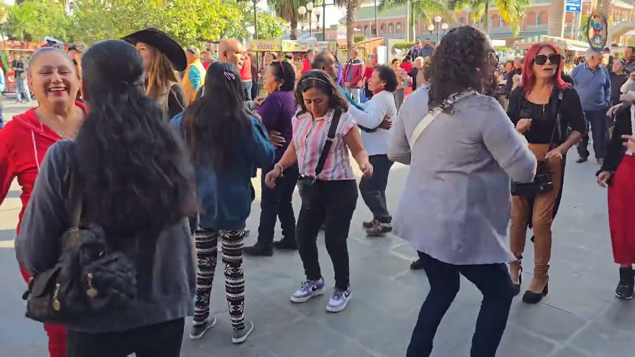 MANUEL y su grupo Marenozo..la cumbia del Oso 🐻 plaza hijas de tampico 🇲🇽 ✌️😃