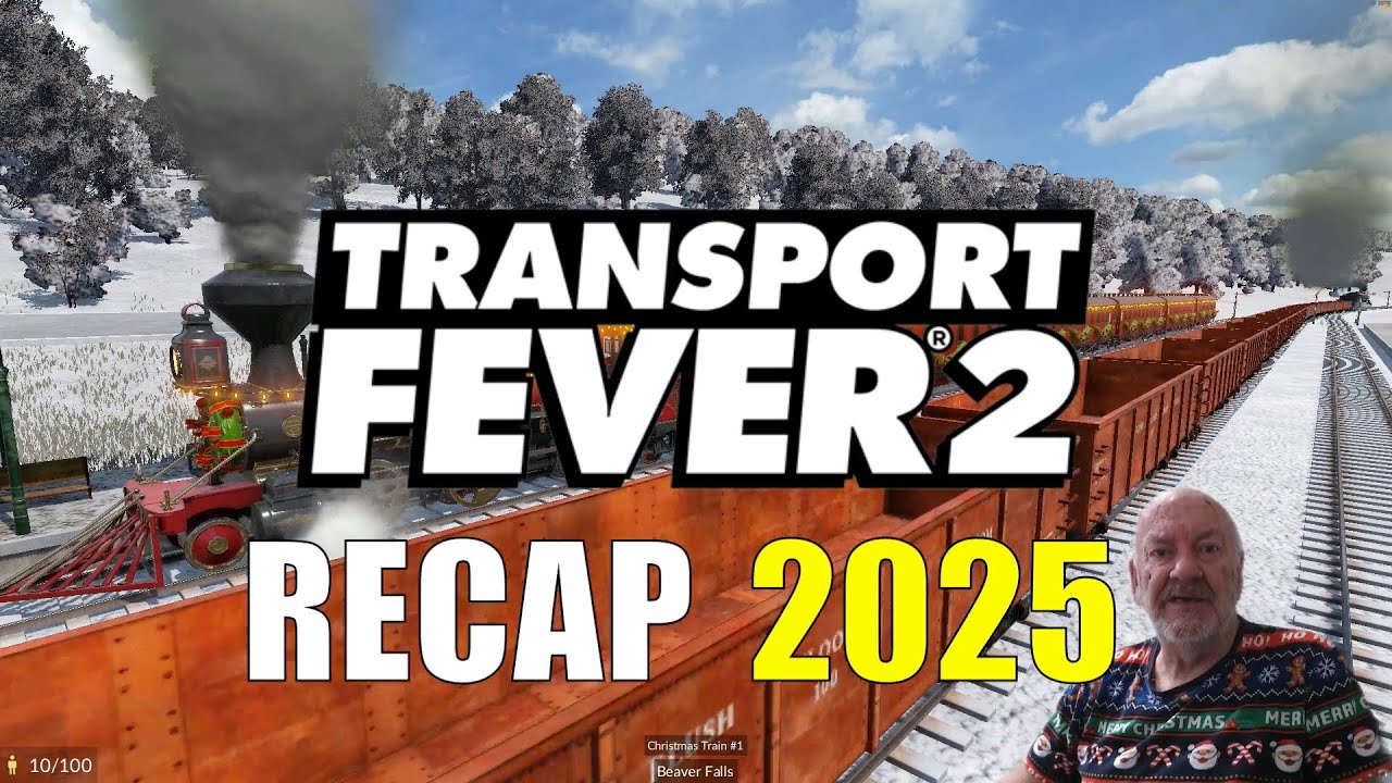 Моё последнее видео по игре Transport Fever 2 — на 2025 год :)