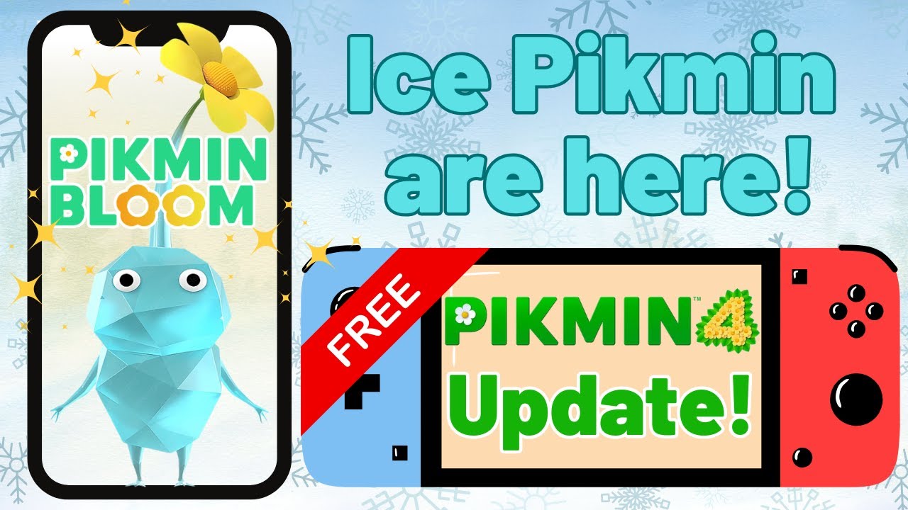 Trailer Analysis: ICE PIKMIN ARE HERE & Pikmin 4 Free Update!