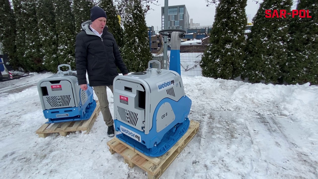 Zagęszczarki dwukierunkowe WEBER - 500 kg