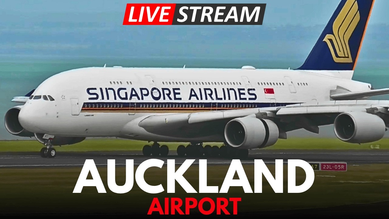 🔴 LIVE Planespotting - Auckland Airport - 13 Mar 2026 ✈️