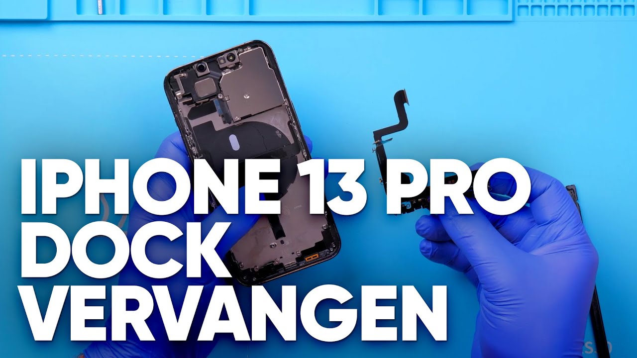iPhone 13 Pro dock connector vervangen - Fixje.nl
