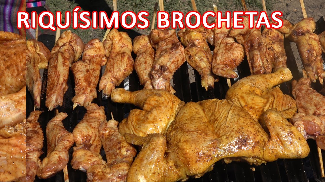 COMO HACER ALITAS en BROCHETAS Ideal para fin de SEMANA EN FAMILIA