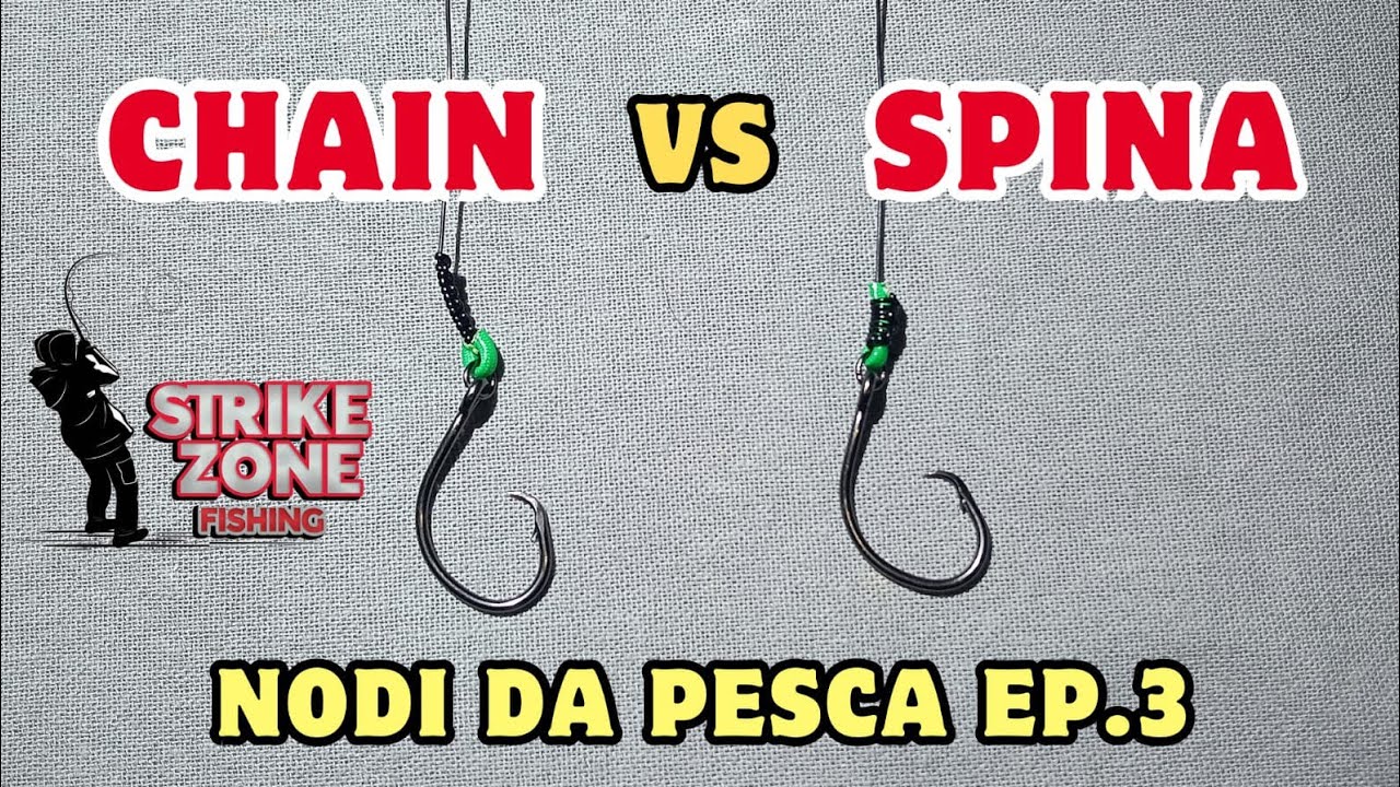 NODO SPINA contro  NODO CHAIN - Nodi Pesca al TONNO e DRIFTING part. 3