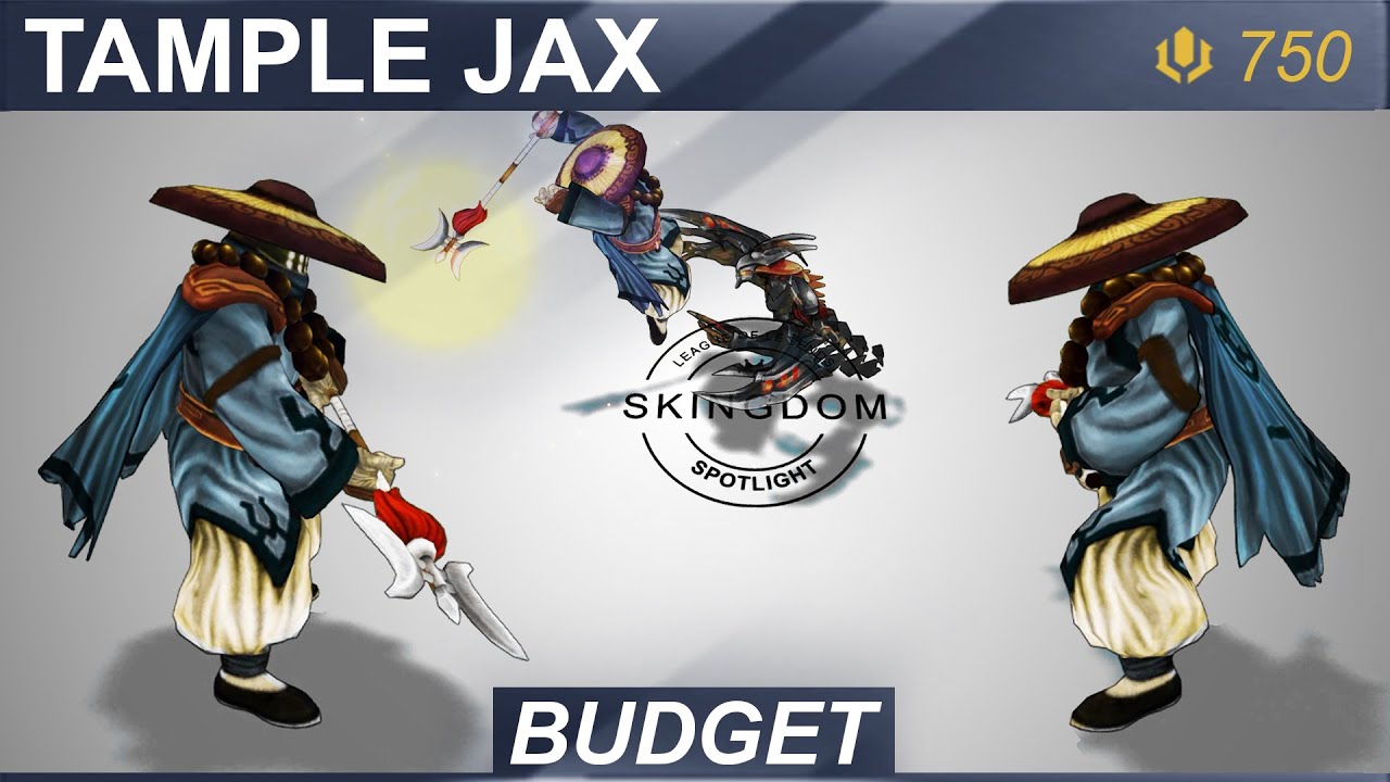 Temple Jax Skin Spotlight 2020 | SKingdom - League of Legends