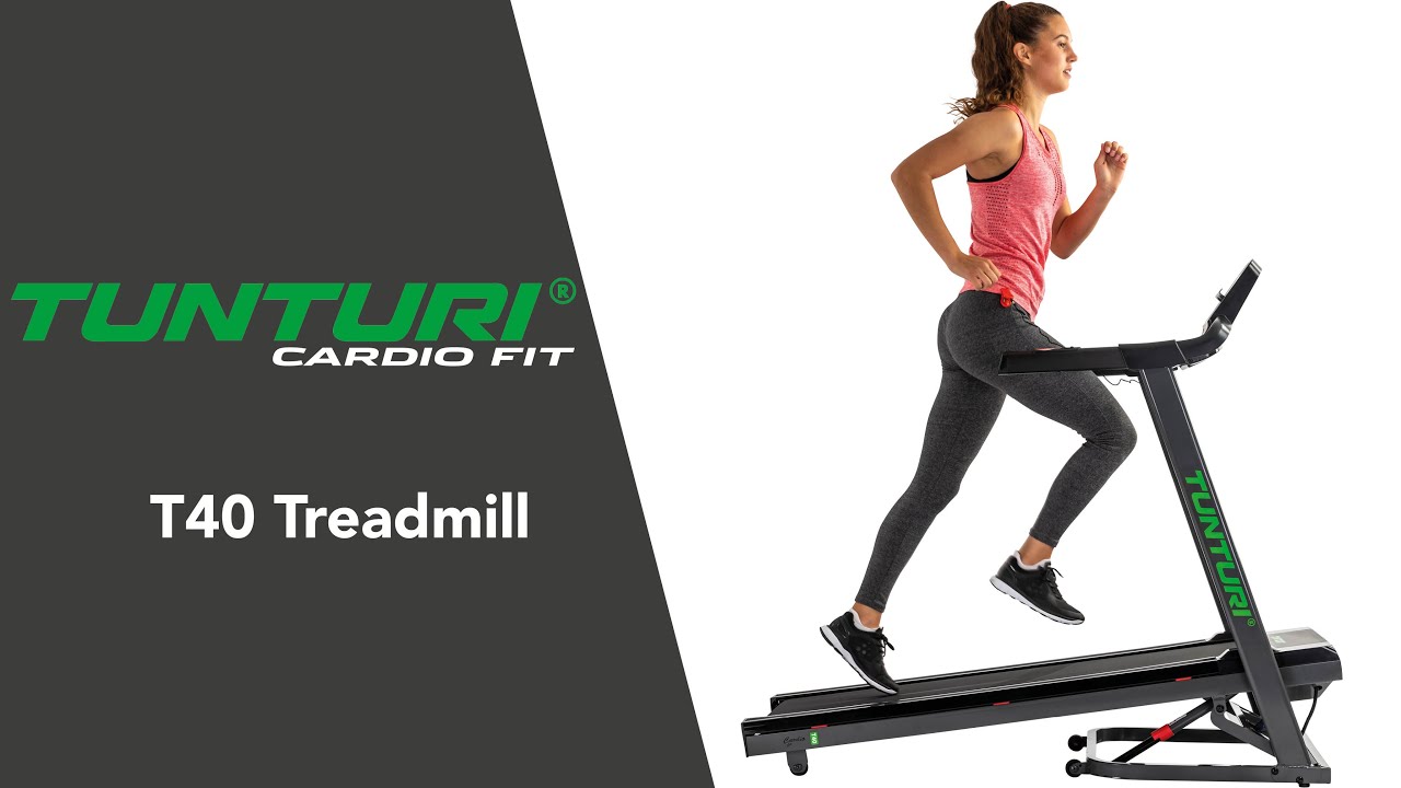 Tunturi Cardio Fit T40 Treadmill EN | Tunturi Fitness