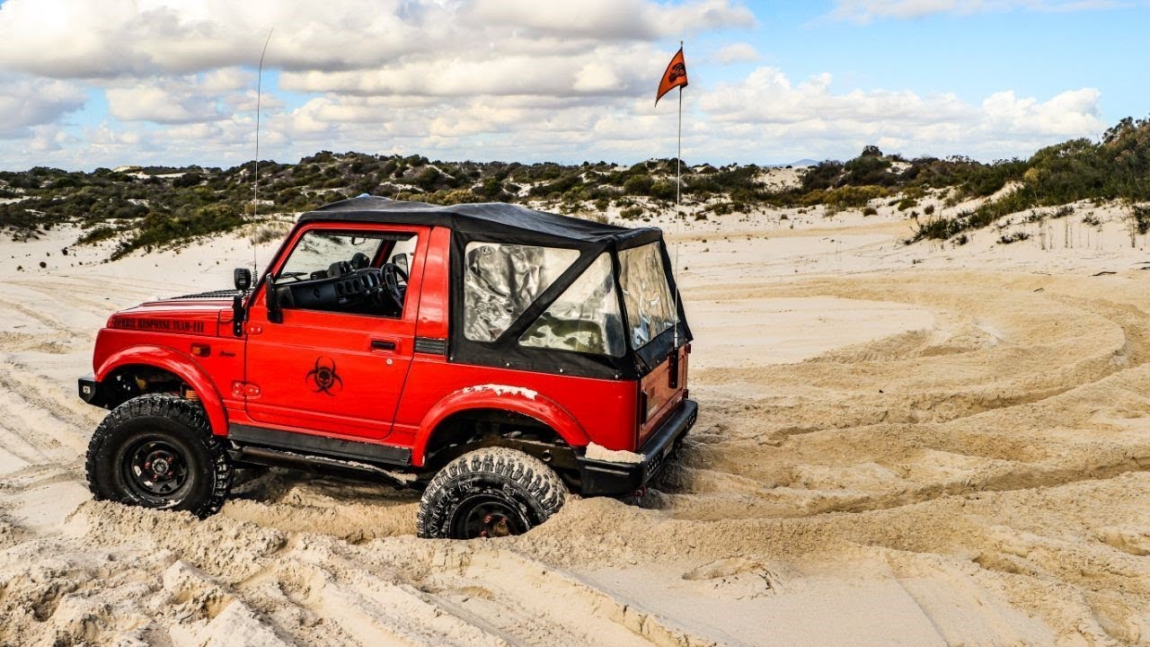 Supercharged Suzuki Samurai HOONING