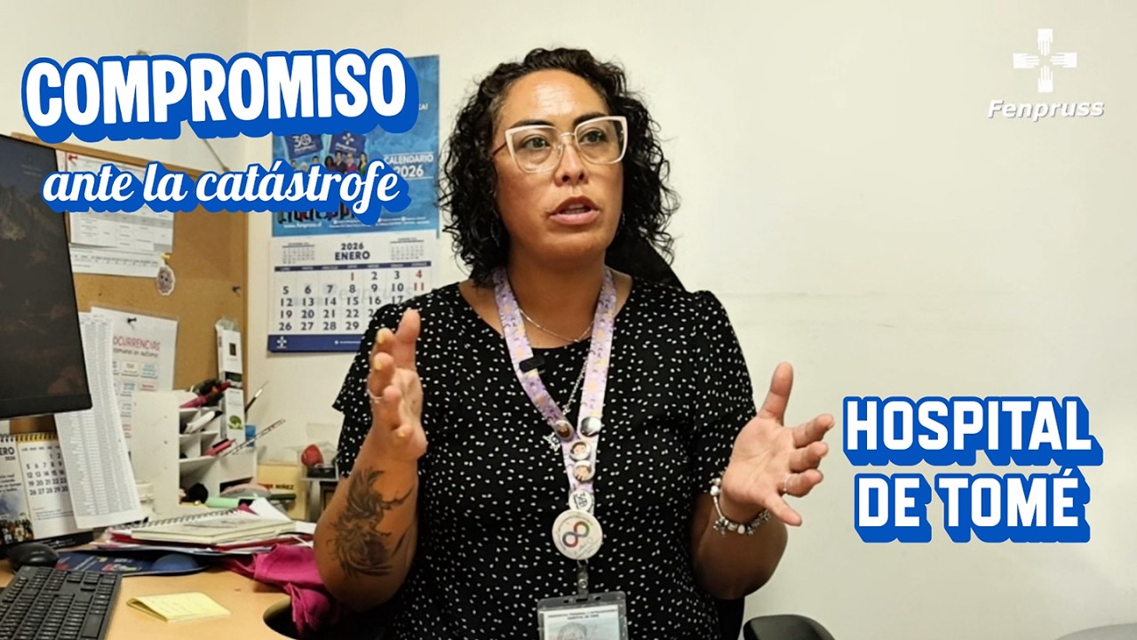 COMPROMISO | Profesionales del Hospital de TOMÉ ante los INCENDIOS