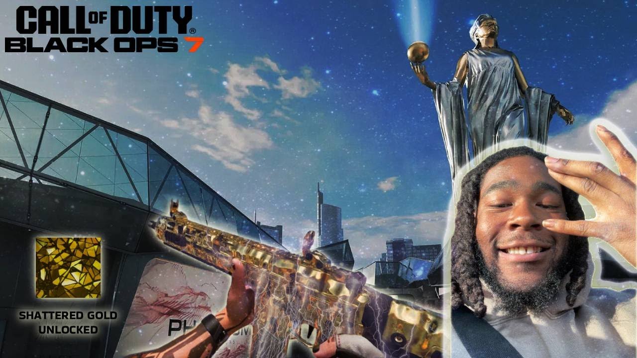 I UNLOCKED MY FIRST SHATTERED GOLD CAMO in BLACK OPS 7! (M15 MOD)