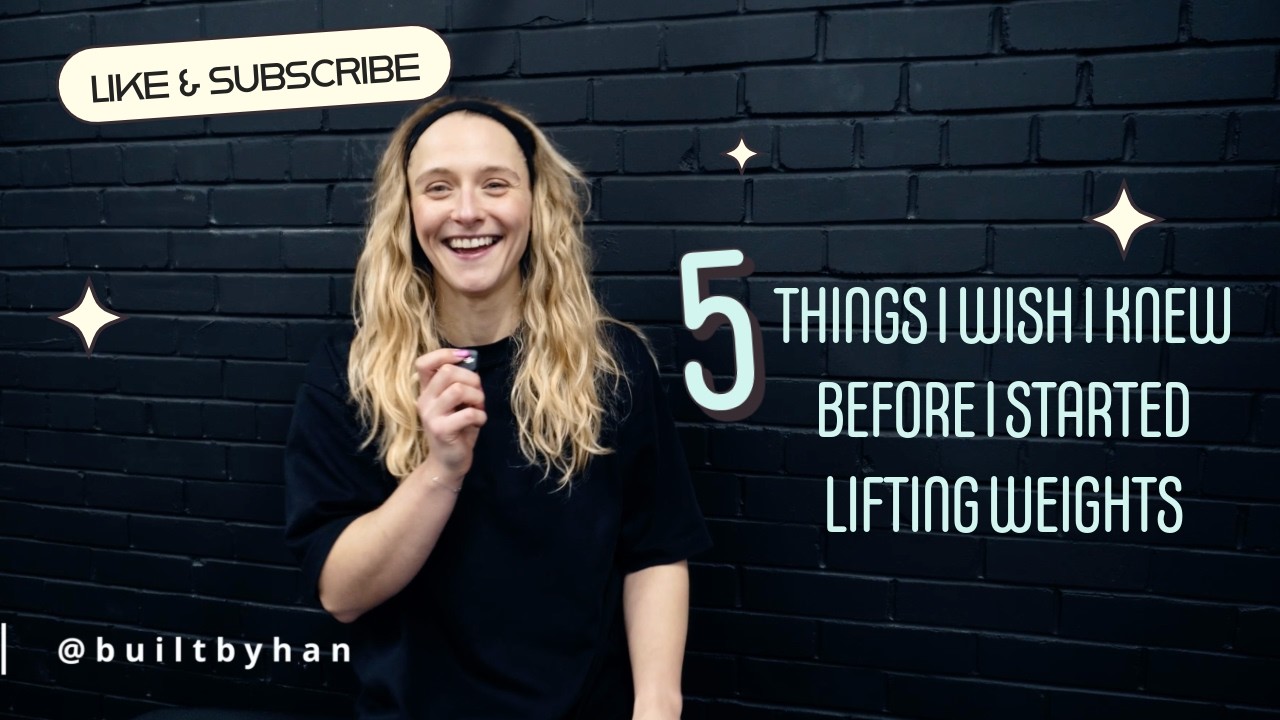5 Things I Wish I Knew Before I Started Lifting Weights (Beginner Gym Tips) | BUILTBYHAN