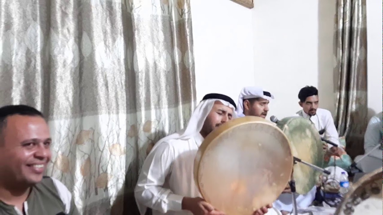 المداح سعد الشاماني عتابه ومديح نبوي وحربي افزاعي في الحداحده دار زياد البدري