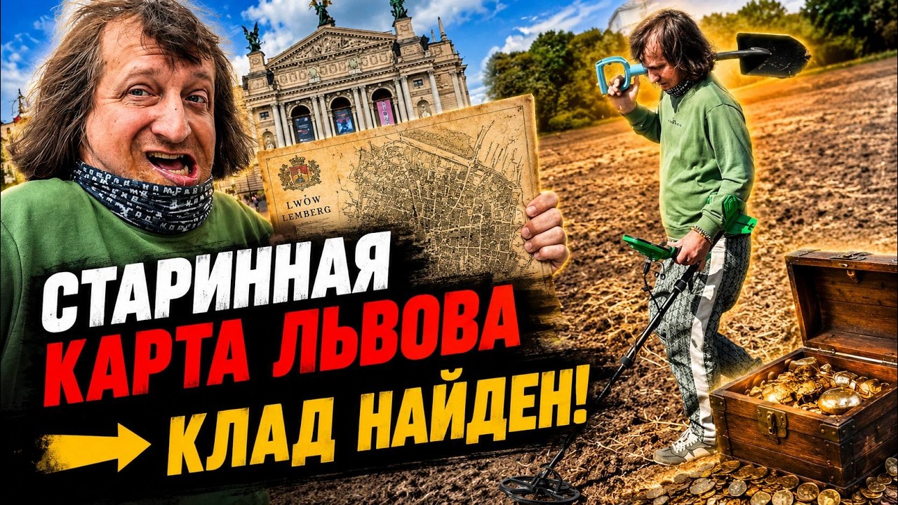 НА БАРАХОЛКЕ НАШЛИ КАРТУ&hellip; И ПО НЕЙ НАШЛИ КЛАД!