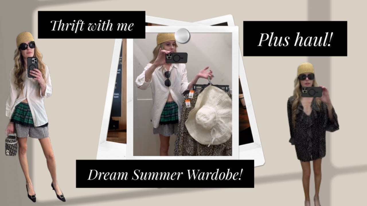 I Thrifted my SUMMER Wardrobe! Try on & Haul!