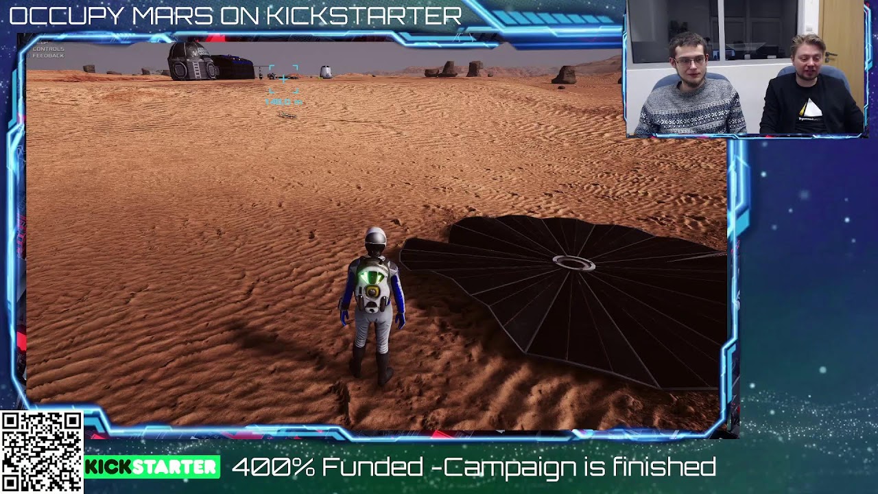 Occupy Mars - Kickstarter Ends Stream!
