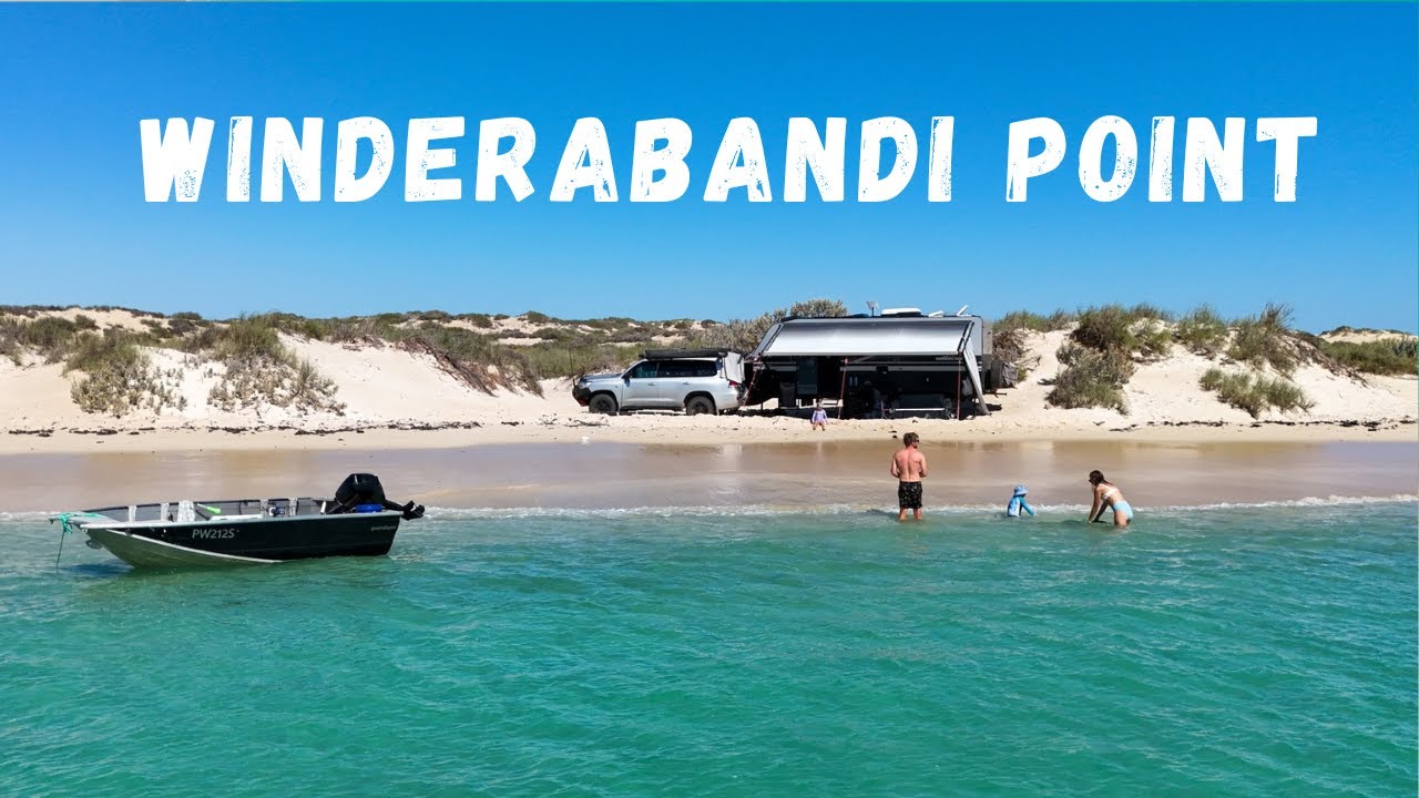 Beach Camping & Fishing on the Ningaloo Reef - Winderabandi is EPIC!!